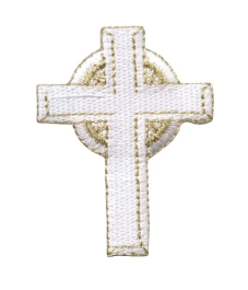 White Celtic High Cross Religious